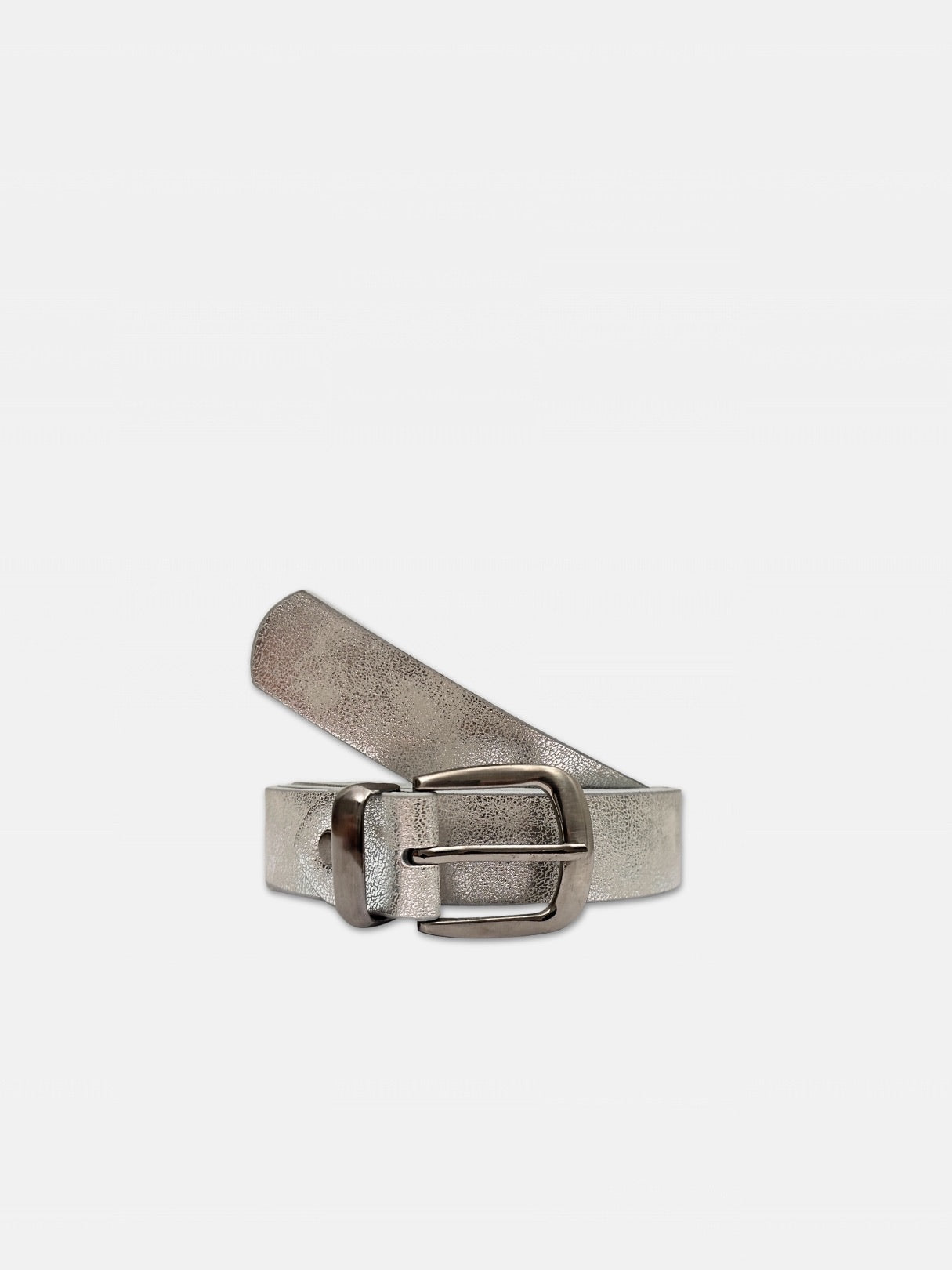 Lagune N°3 | 28 mm - Cuir Gris Argenté