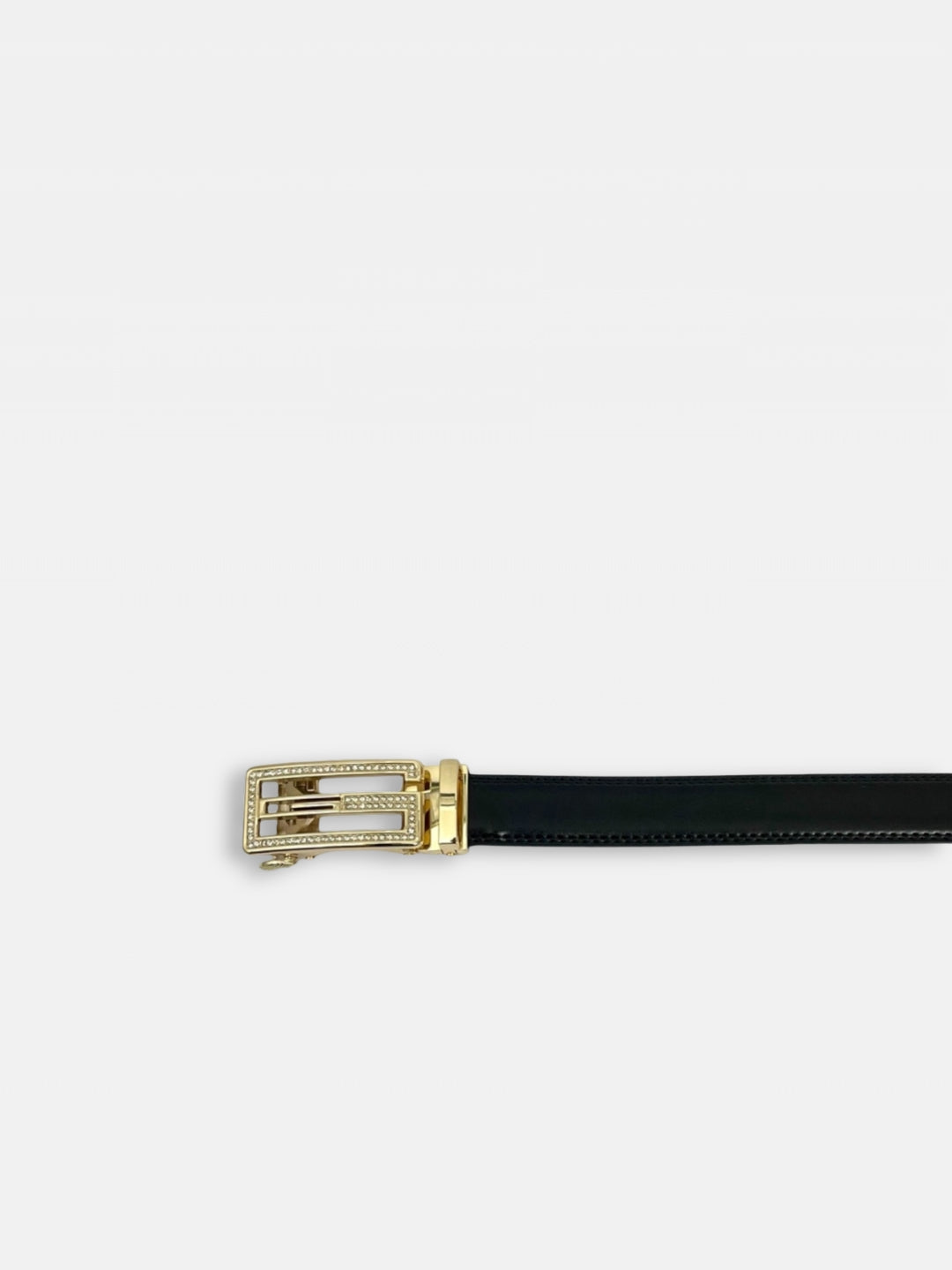 Rubi N°1 Noire | 25 mm - Boucle à strass